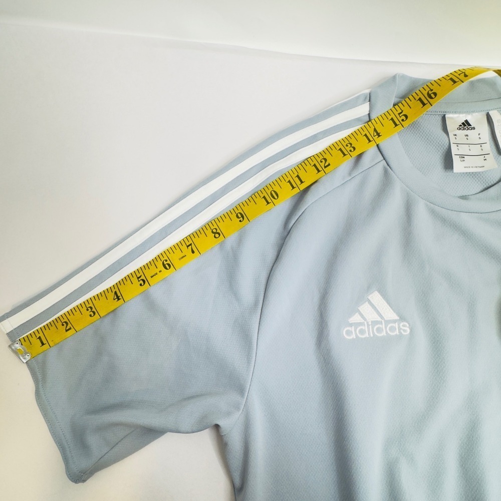 Adidas ClimaLite Athletic T-Shirt Jersey Activewear‎ Number 15 Gray - Picture 13 of 13